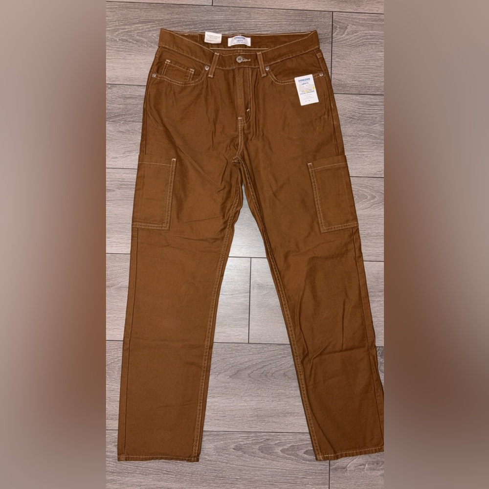 Denizen Levi’s Utility 90’s Loose Straight Sz 4/27 New W Tags Mid Rise Comfort - Picture 2 of 10